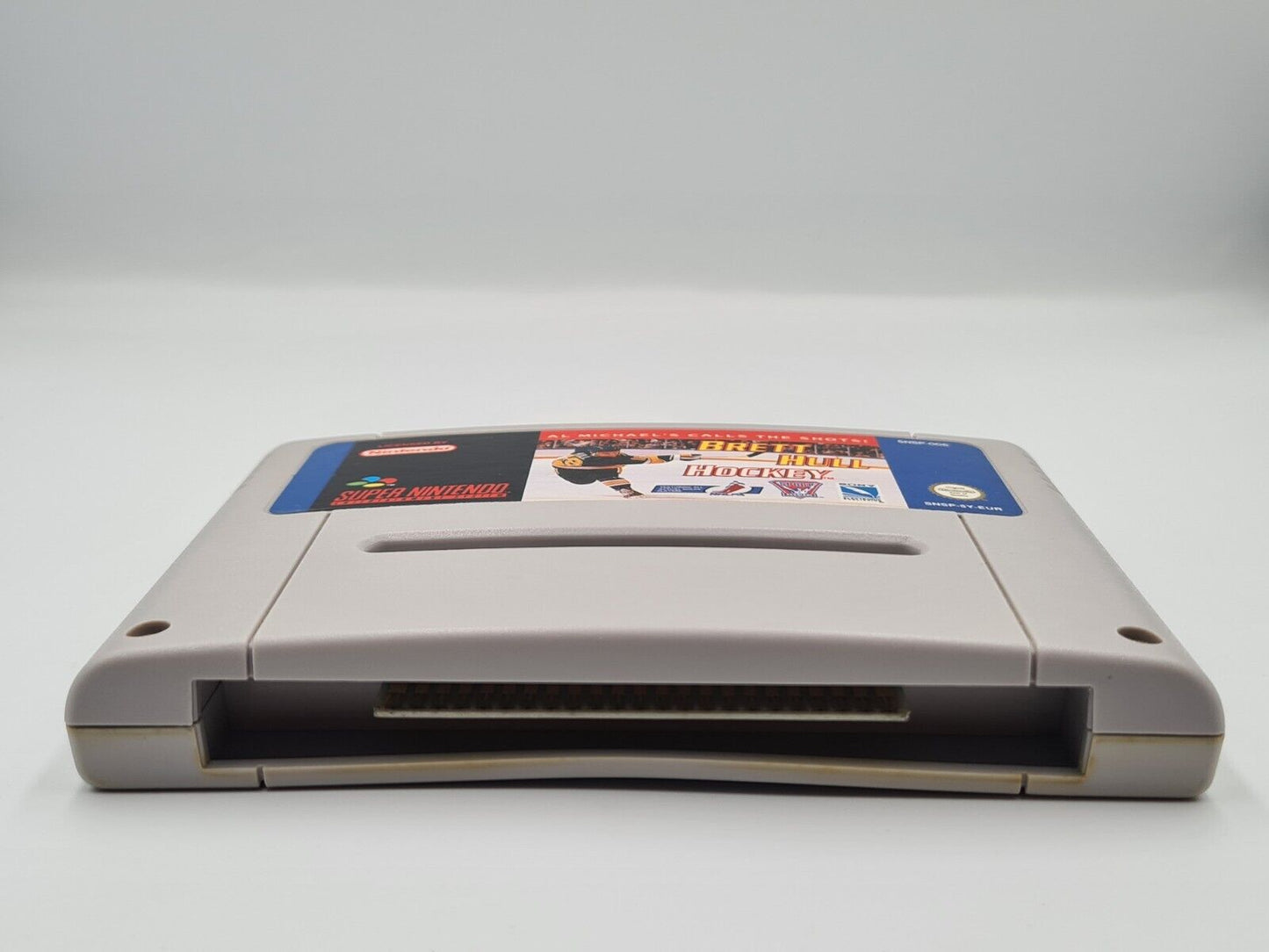 SNES Super Nintendo Brett Hull Hockey Modul EUR - T-Retro-Games