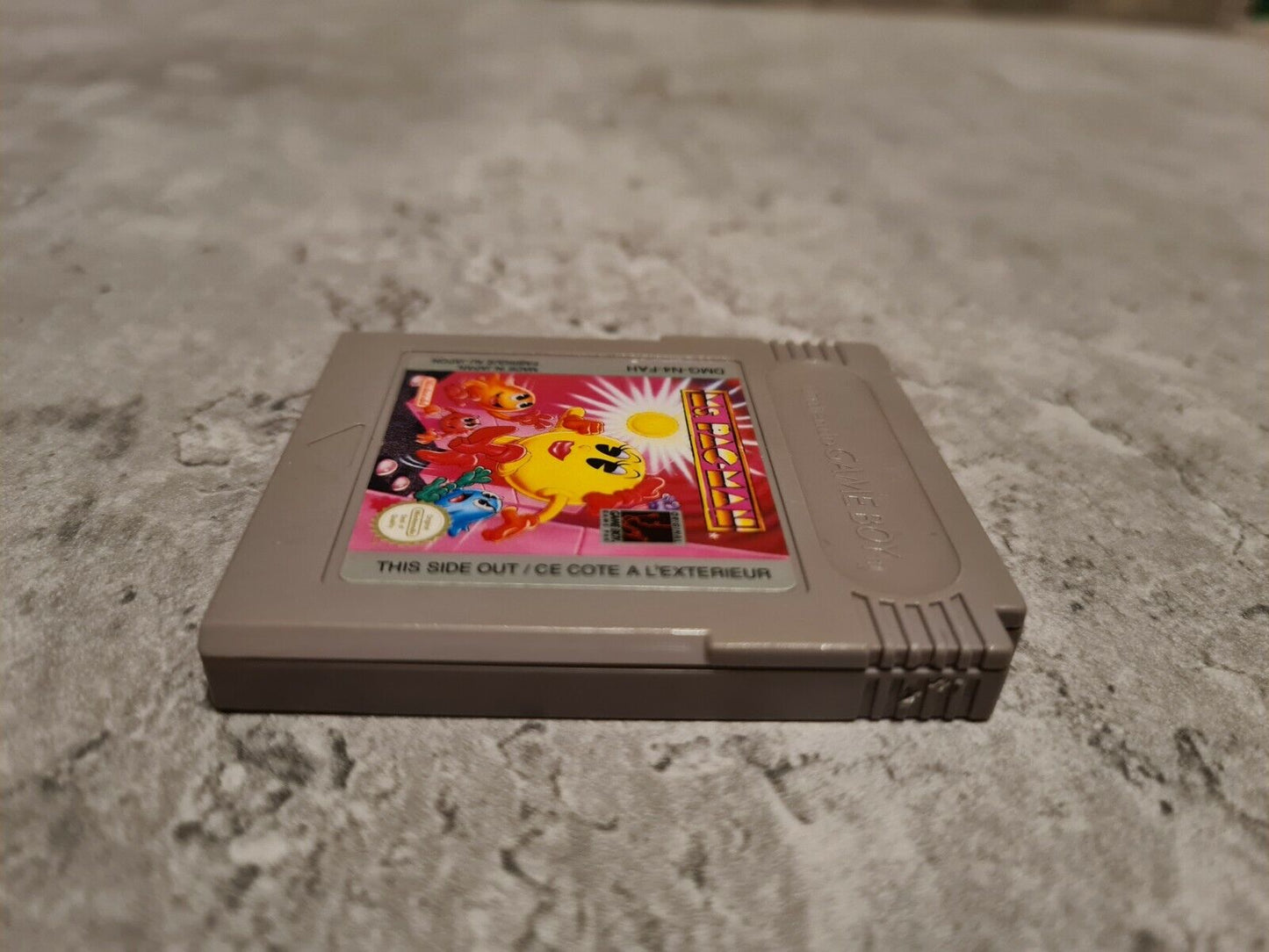 Nintendo Gameboy Classic Spiel Ms. Pac-Man Modul FAH - T-Retro-Games
