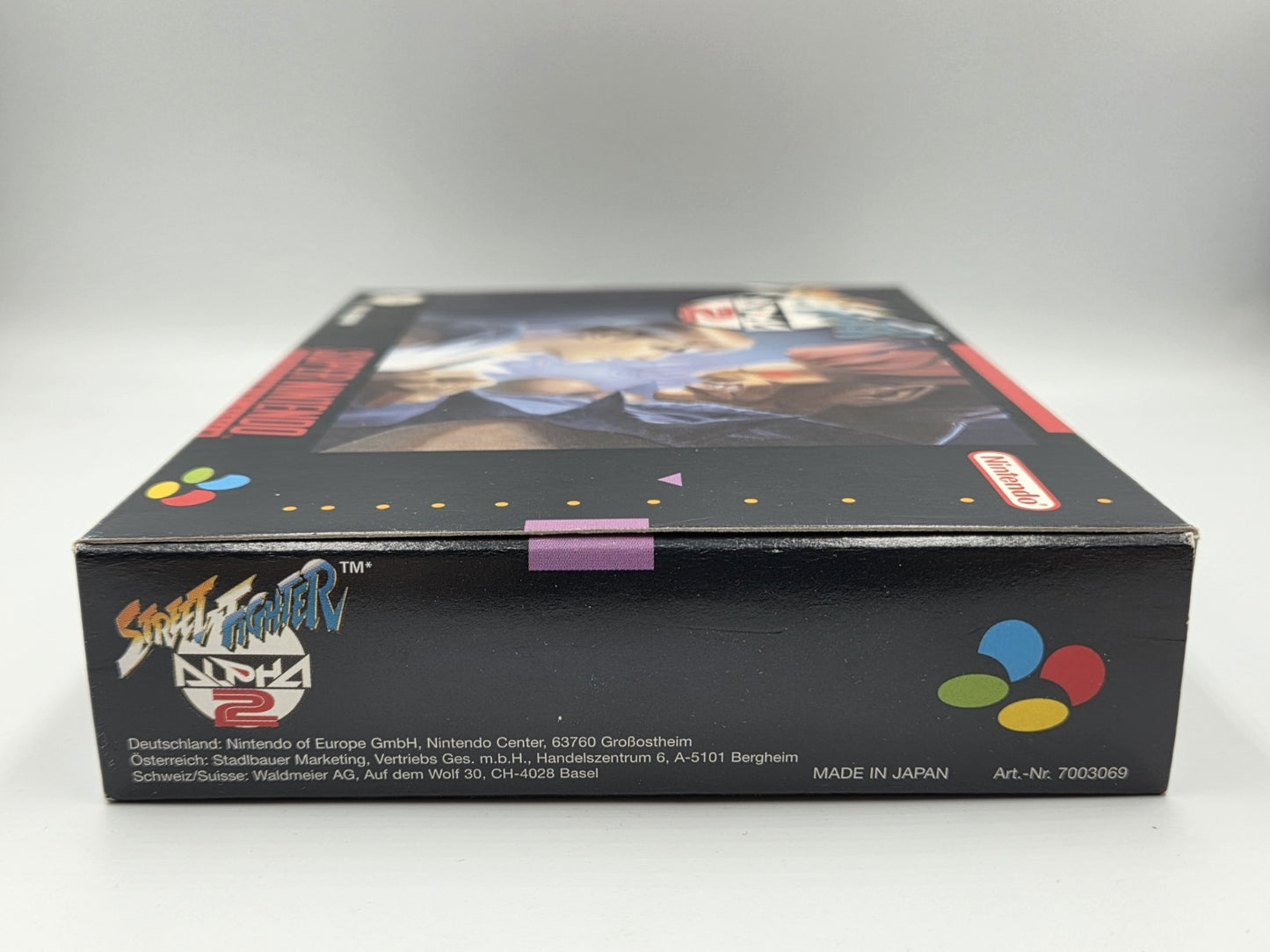 SNES Super Nintendo Street Fighter Alpha 2 II mit OVP und Anleitung NOE