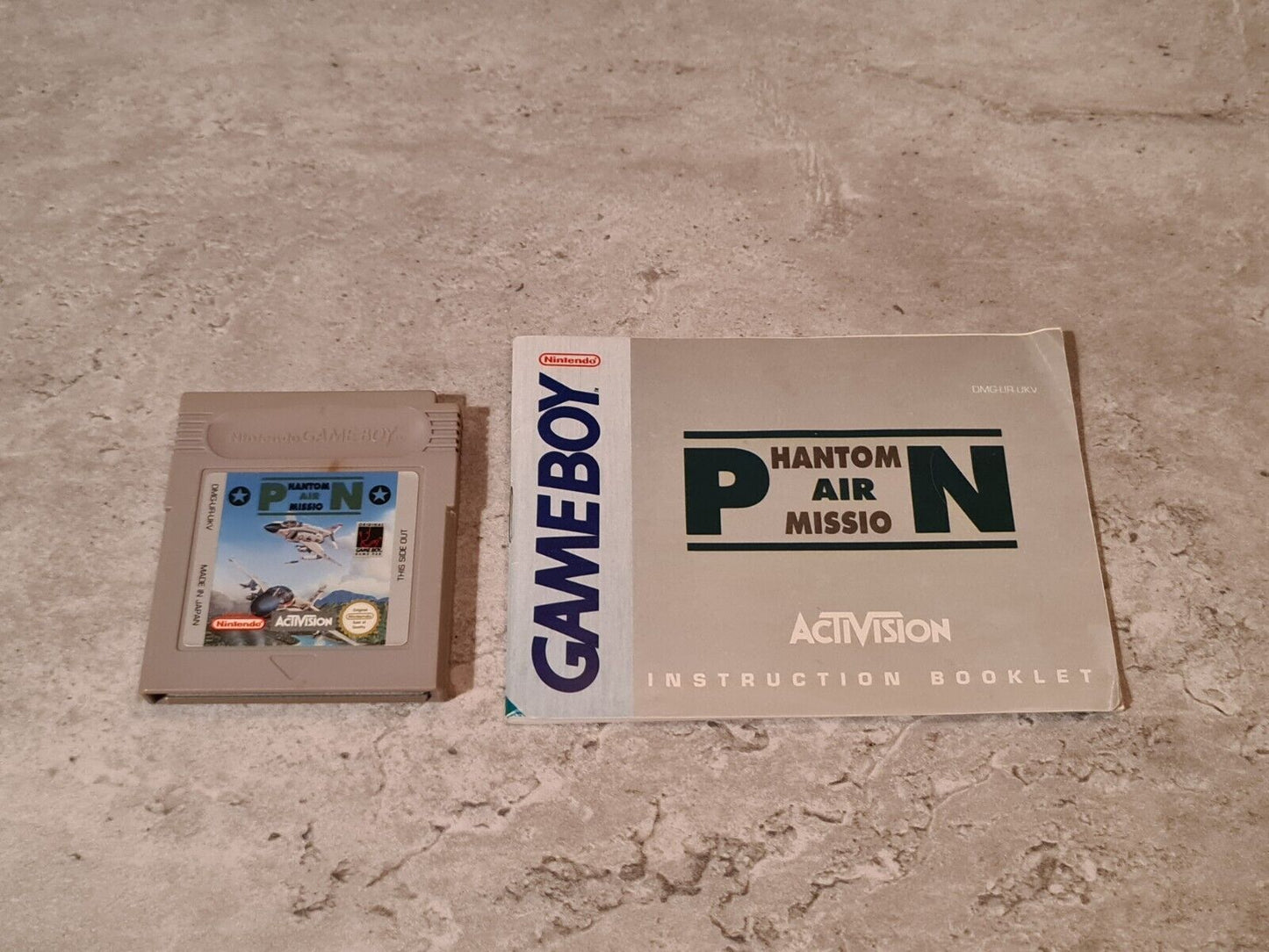 Nintendo Game Boy Classic Spiel Phantom Air Mission mit OVP und Anleitung UKV - T-Retro-Games