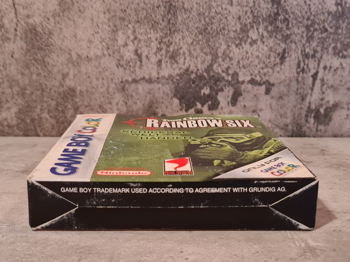 Nintendo Game Boy Color Spiel Tom Clancy's Rainbow Six mit OVP und Anleitung NOE - T-Retro-Games