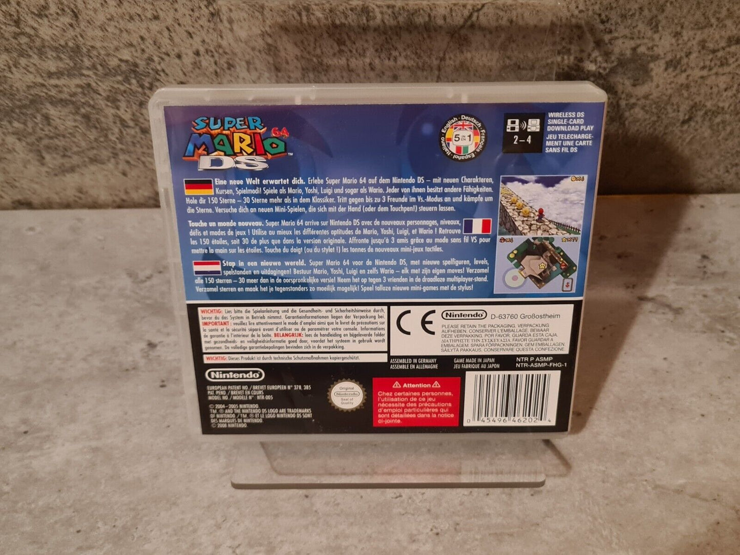 Nintendo DS Super Mario 64 DS mit OVP und Anleitung FHG - T-Retro-Games