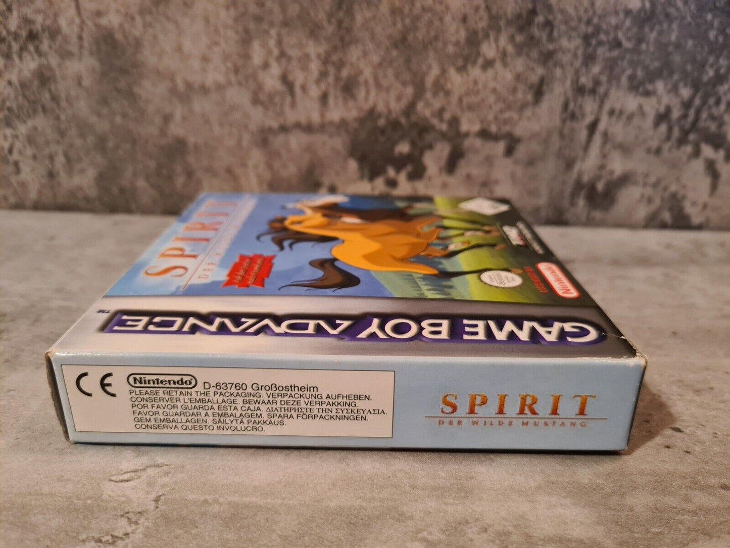 Nintendo Gameboy Advance Spirit Der Wilde Mustang mit OVP und Anleitung NOE - T-Retro-Games