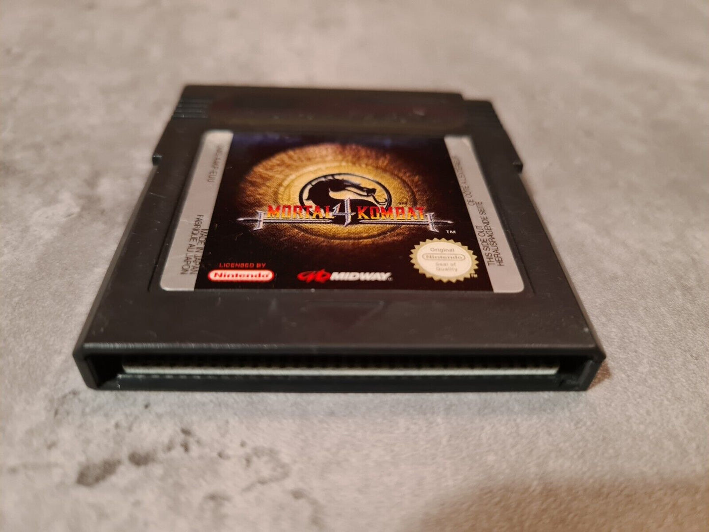 Nintendo Game Boy Color Mortal Kombat 4 Modul EUR - T-Retro-Games