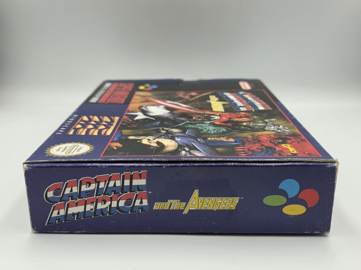 SNES Super Nintendo Captain America and The Avengers mit OVP und Anleitung EUR