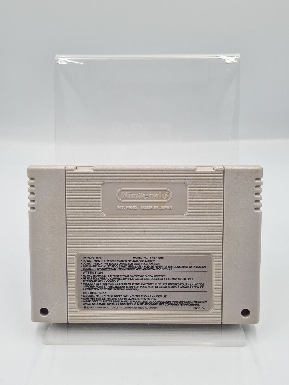 SNES Super Nintendo Metal Marines Modul FAH - T-Retro-Games