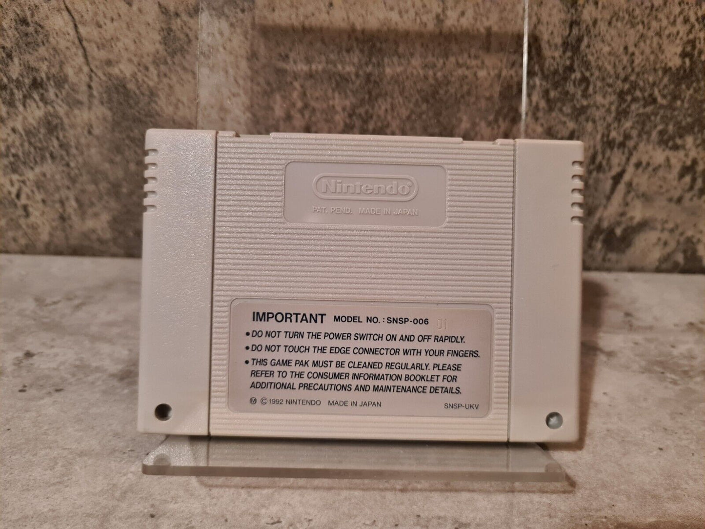SNES Super Nintendo Desert Fighter Modul UKV - T-Retro-Games
