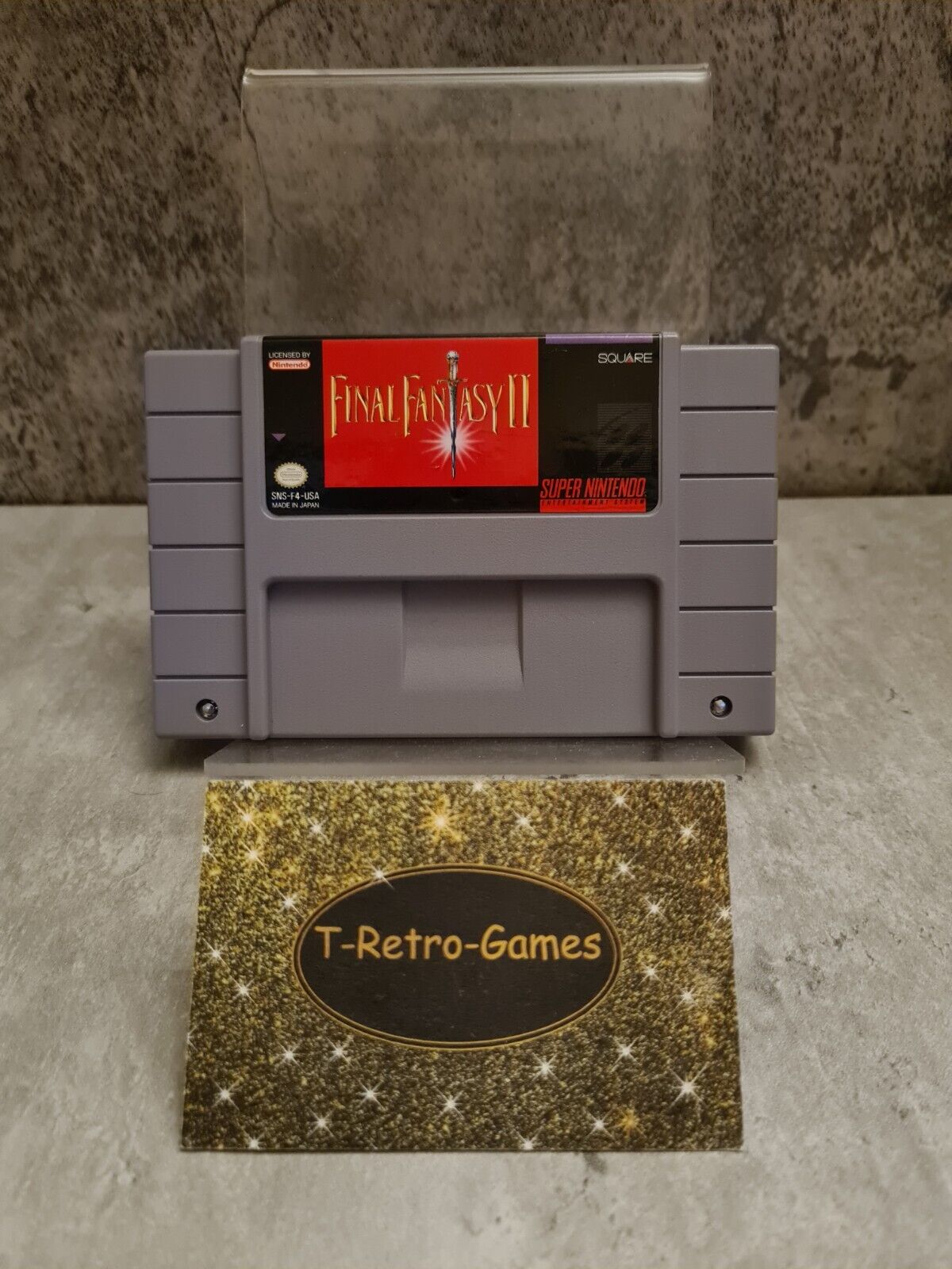SNES Super Nintendo Final Fantasy II NTSC USA Modul - T-Retro-Games
