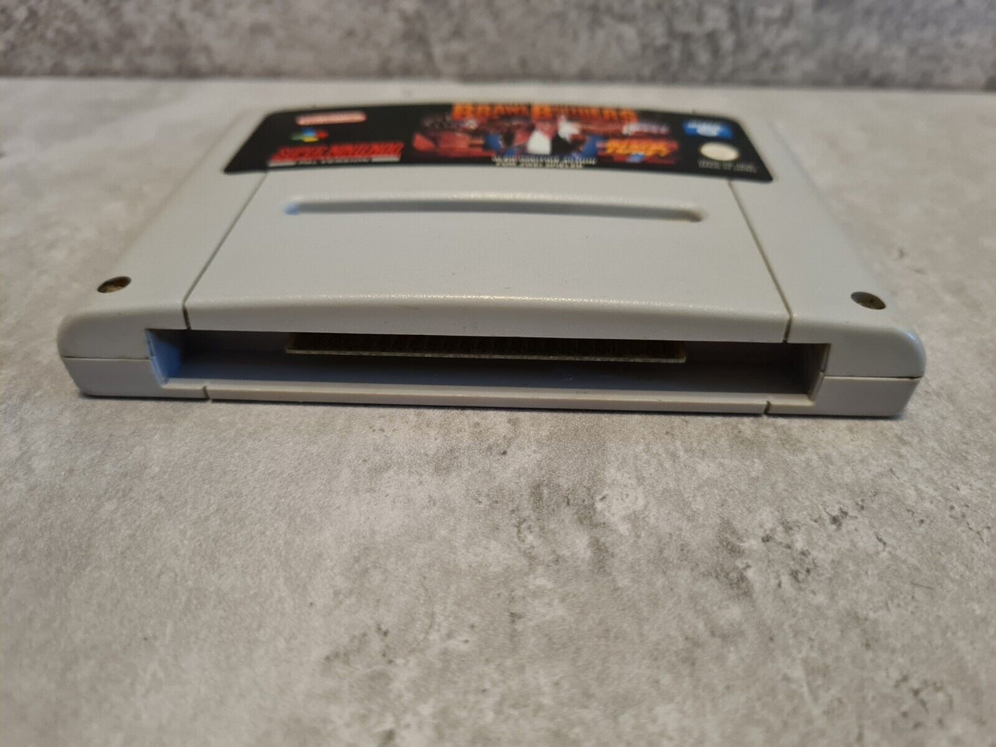 SNES Super Nintendo Brawl Brothers Rival Turf Modul NOE - T-Retro-Games