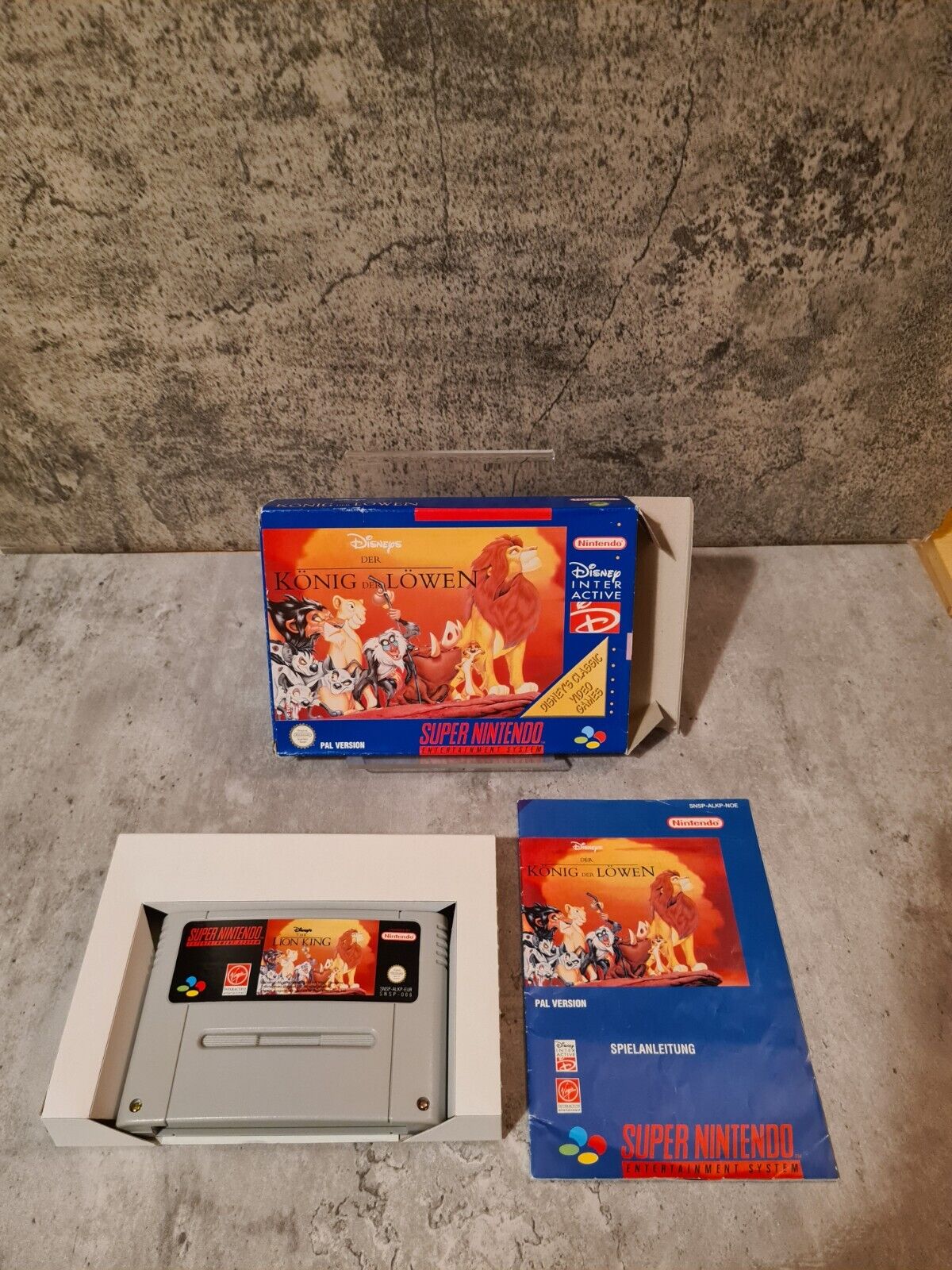 SNES Super Nintendo Disneys Der König der Löwen mit OVP und Anleitung NOE - T-Retro-Games