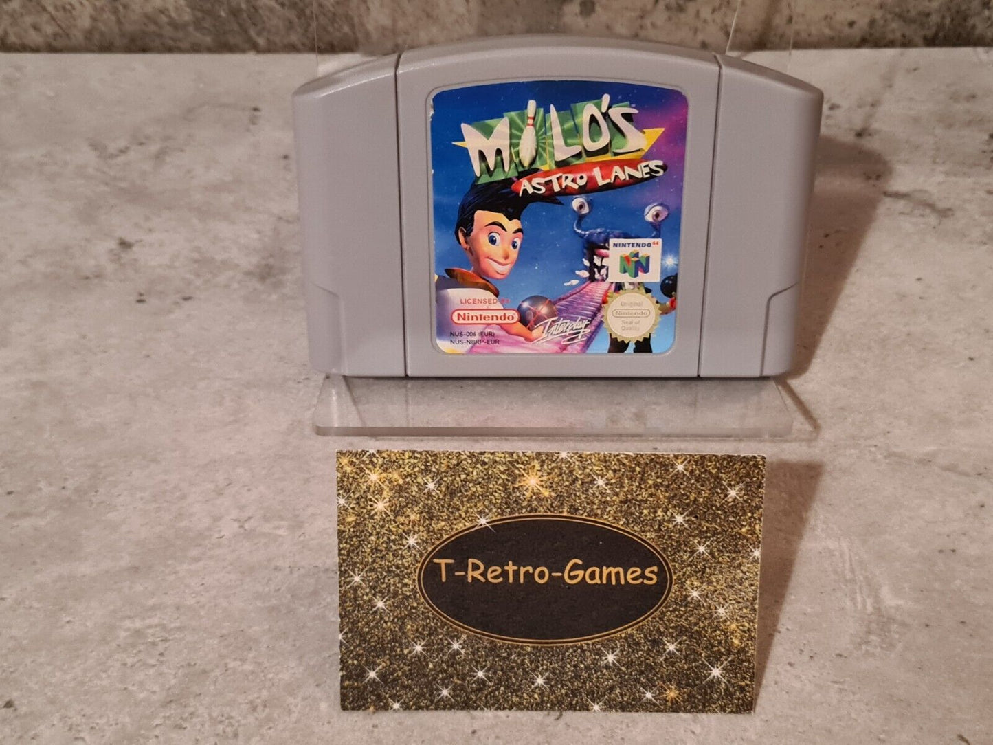 N64 Nintendo 64 Milos Astro Lanes Modul EUR - T-Retro-Games
