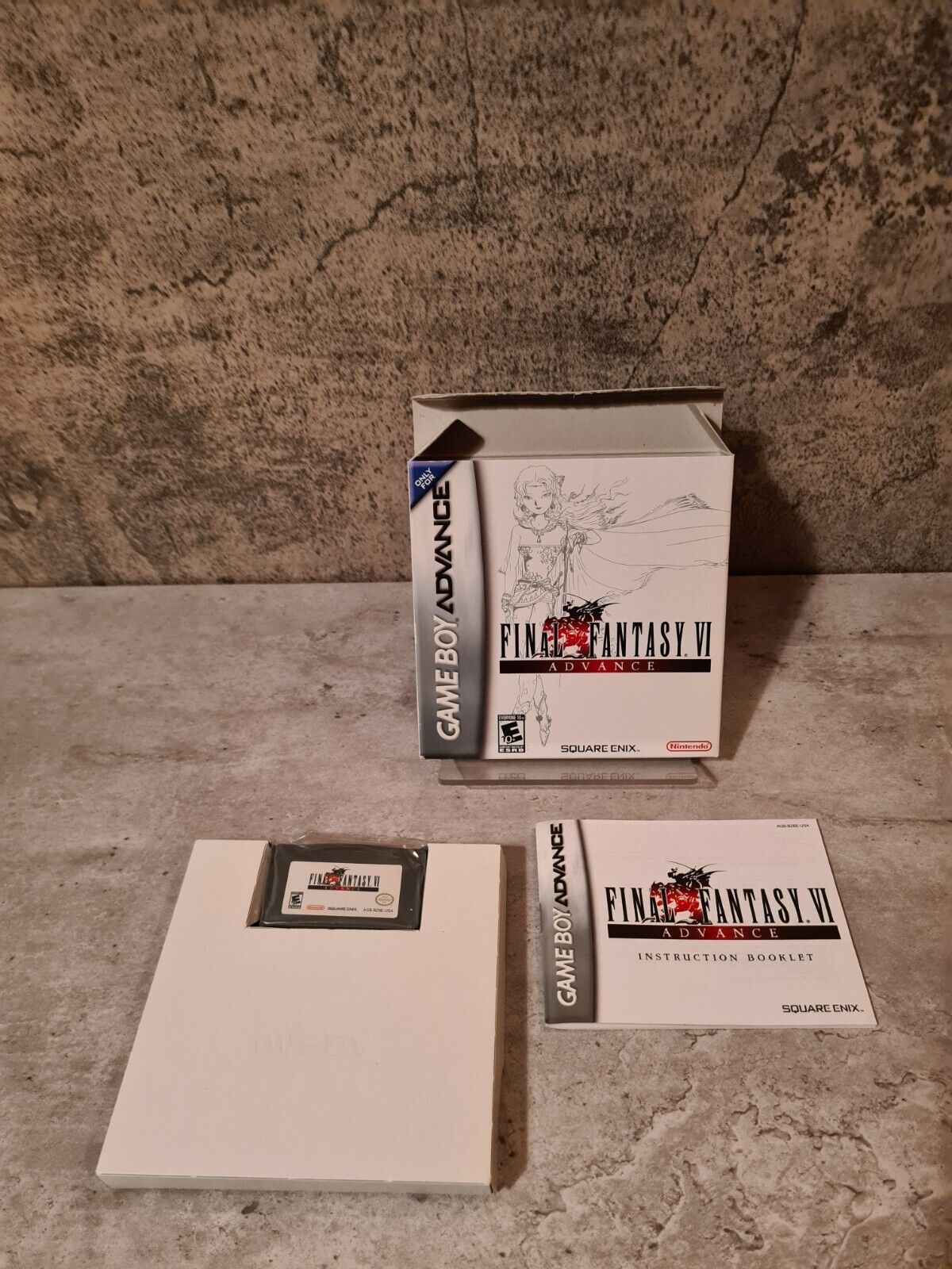 Nintendo Game Boy Advance Final Fantasy VI Advance mit OVP und Anleitung USA - T-Retro-Games