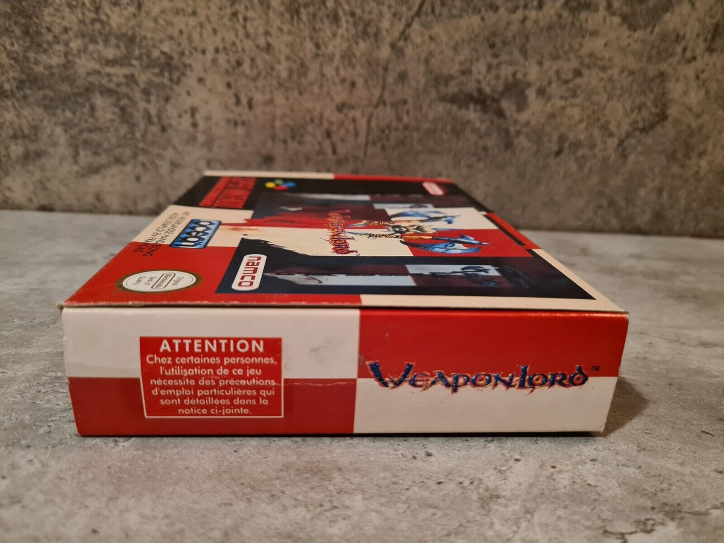 SNES Super Nintendo WeaponLord mit OVP und Anleitung FAH - T-Retro-Games