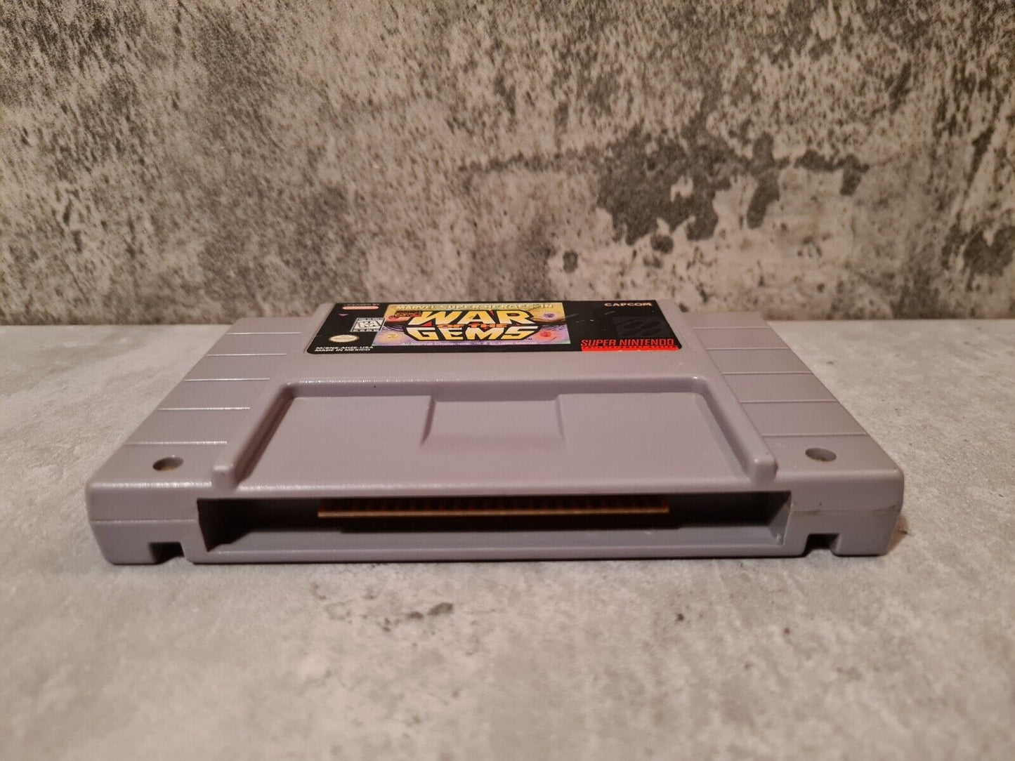 SNES Super Nintendo Marvel Super Heroes in War of The Gems NTSC USA Modul - T-Retro-Games