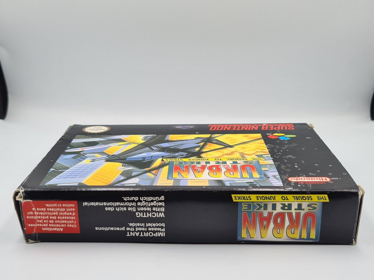 Super Nintendo Urban Strike The Sequel to Jungle Strike + OVP + Anleitung EUR