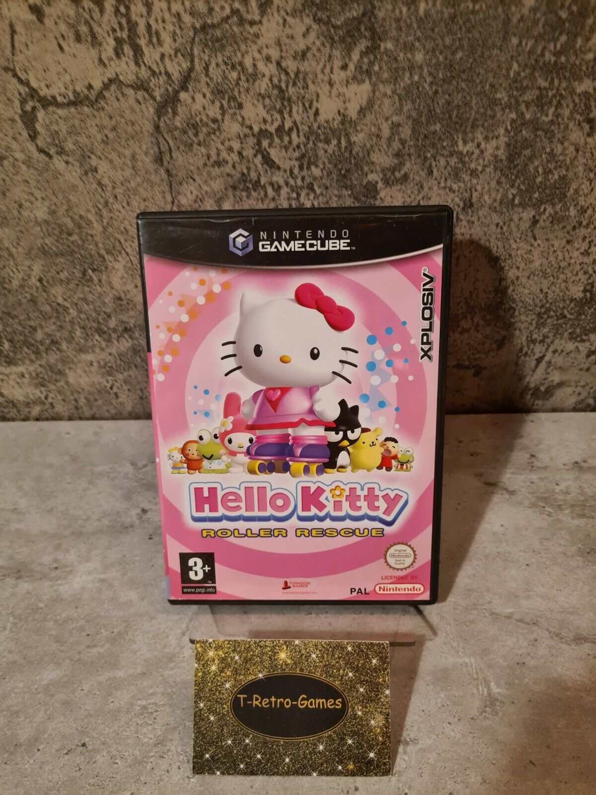 Nintendo GameCube Hello Kitty Roller Rescue mit OVP und Anleitung EUR - T-Retro-Games