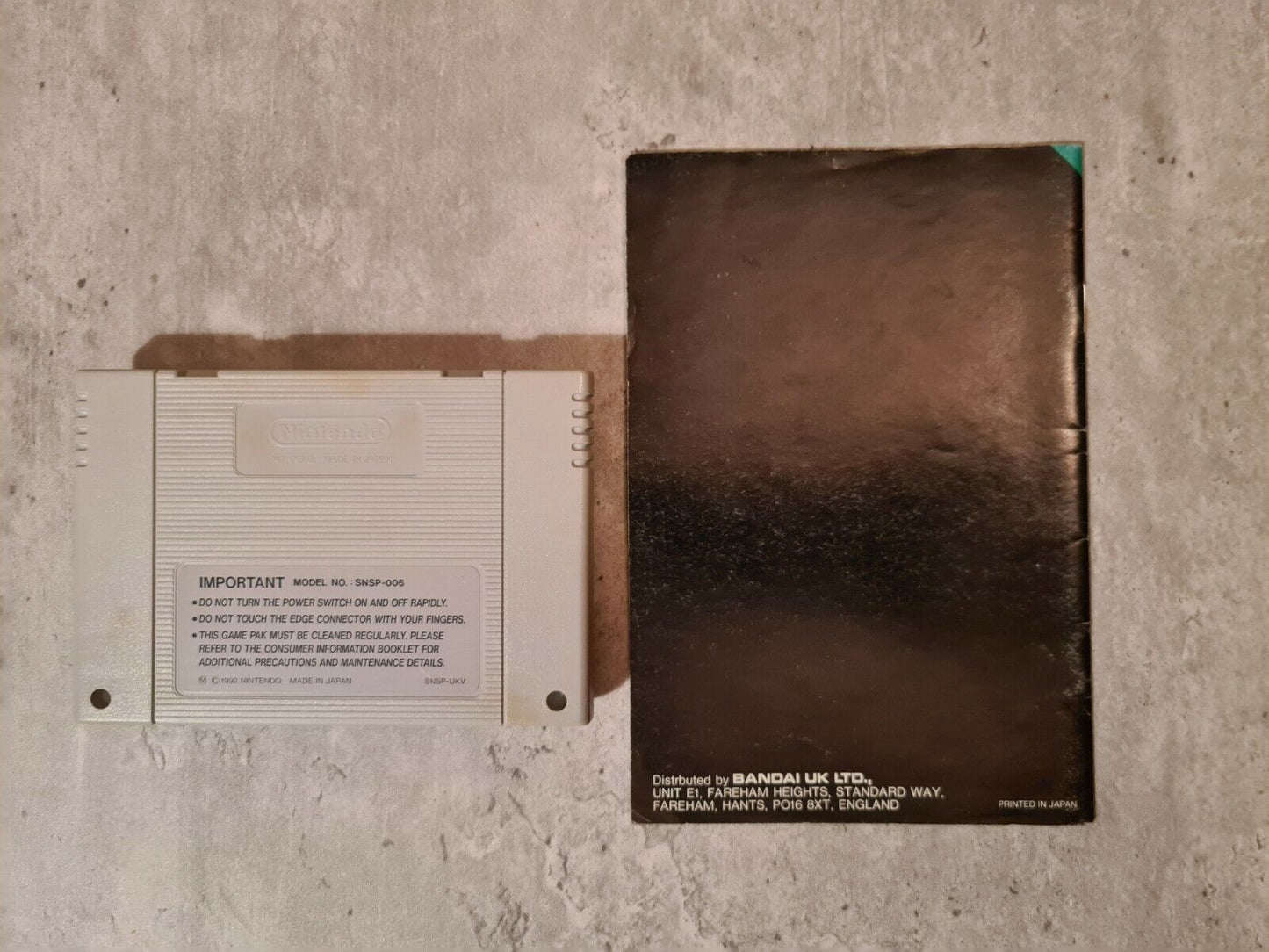 SNES Super Nintendo Super Aleste mit OVP und Anleitung UKV - T-Retro-Games