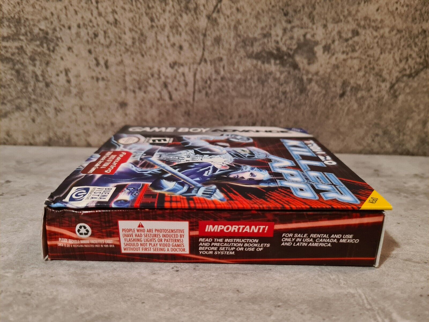 Nintendo Gameboy Advance Tron 2.0 Killer APP mit OVP und Anleitung + Poster USA - T-Retro-Games