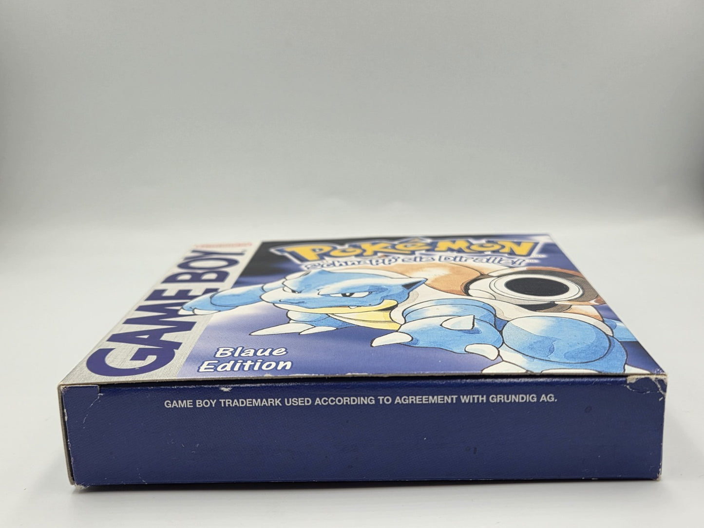 Nintendo Game Boy Pokemon Blaue Edition mit OVP und Anleitung NOE