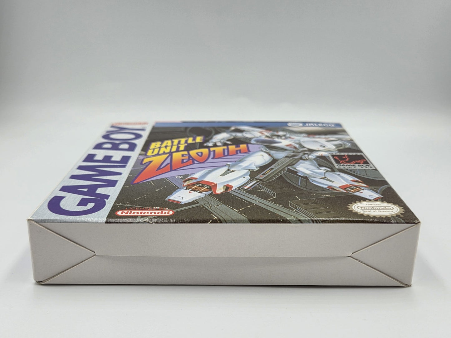 Nintendo Game Boy Classic Spiel Battle Unit Zeoth mit OVP und Anleitung USA