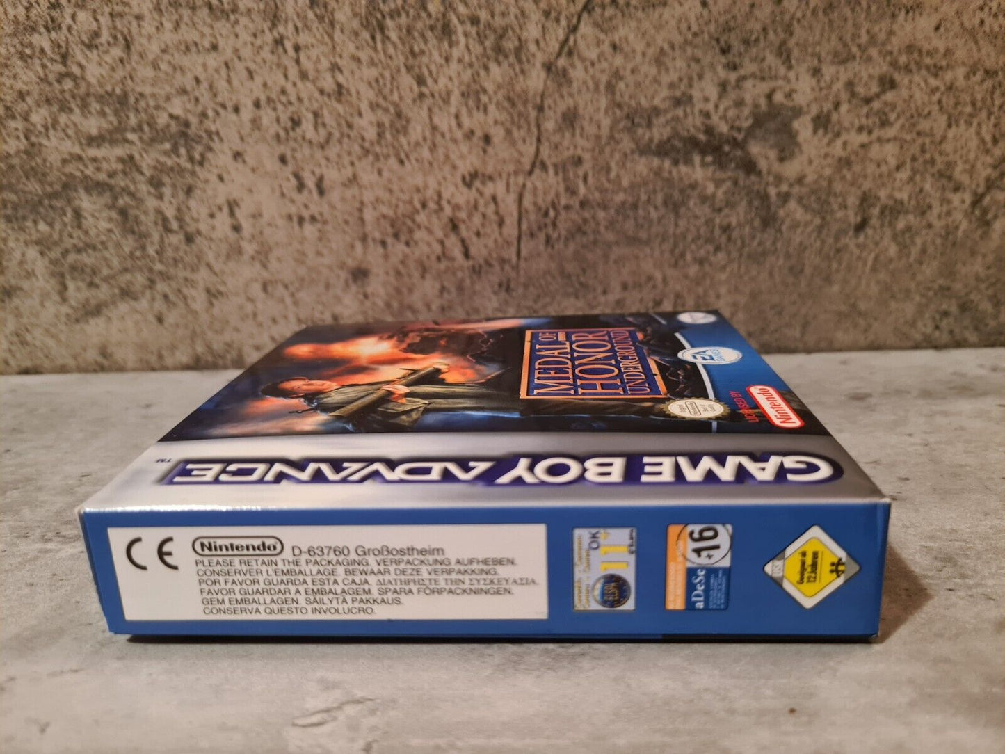 Nintendo Game Boy Advance Medal of Honor Underground EUR New Old Stock - T-Retro-Games