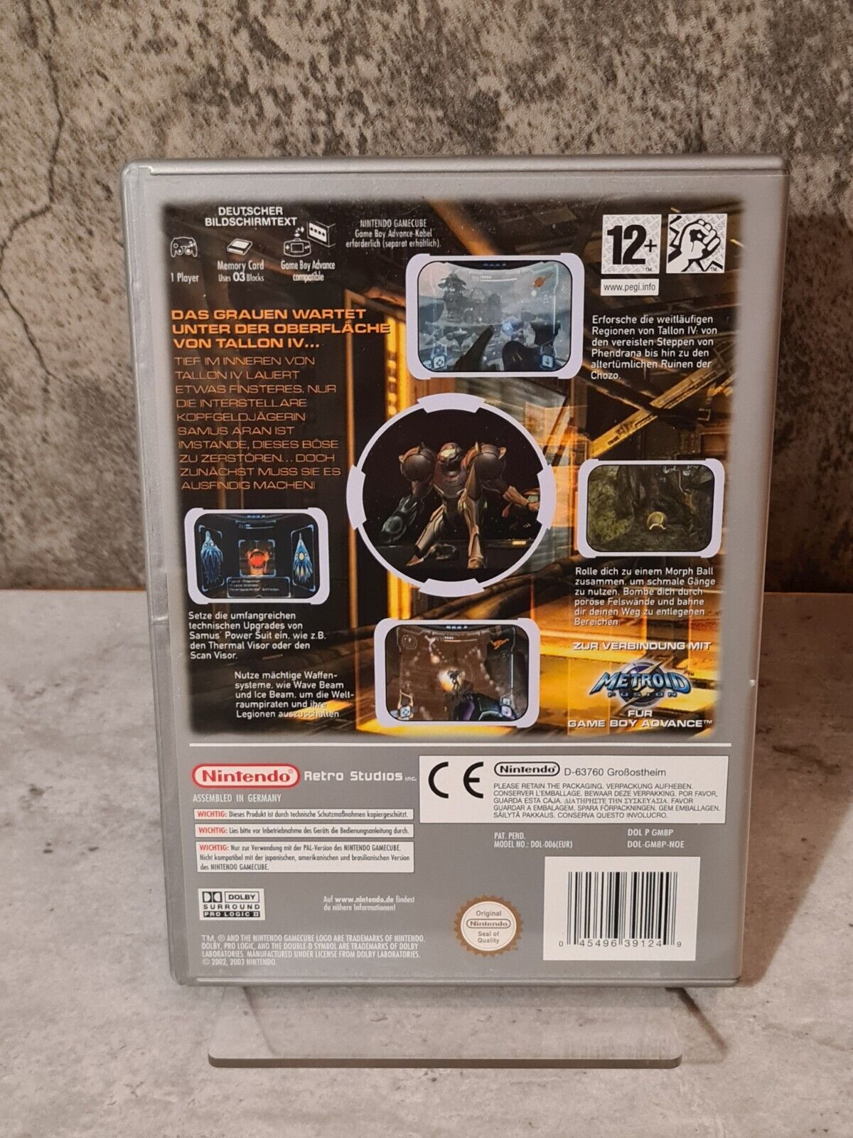 Nintendo GameCube Metroid Prime mit OVP und Anleitung NOE - T-Retro-Games