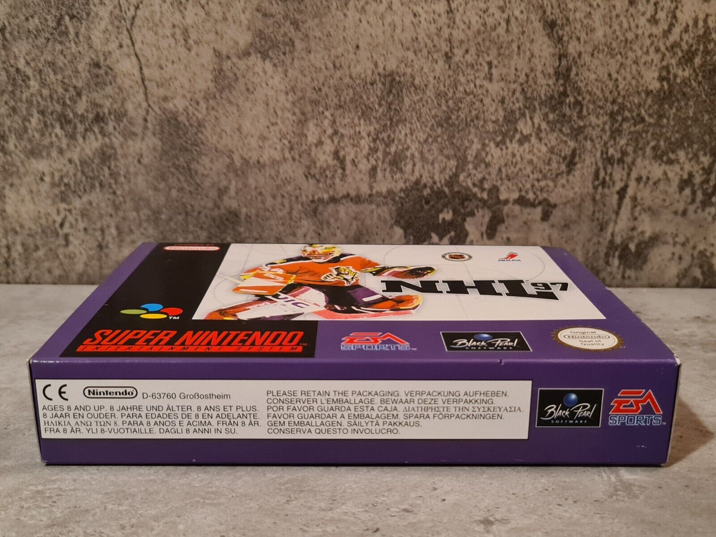 SNES Super Nintendo NHL 97 New Old Stock Neu unbenutzt - T-Retro-Games