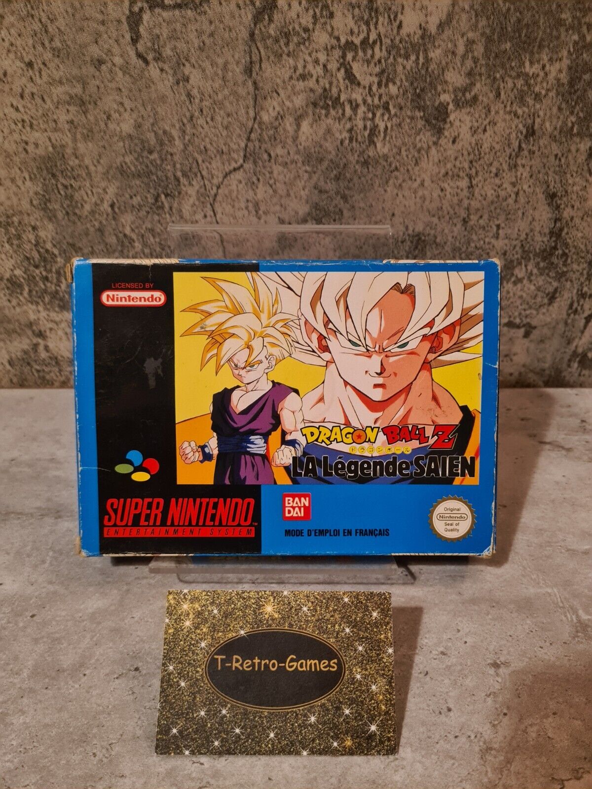 SNES Super Nintendo Dragon Ball Z La Legende Saien mit OVP und Anleitung FRA - T-Retro-Games