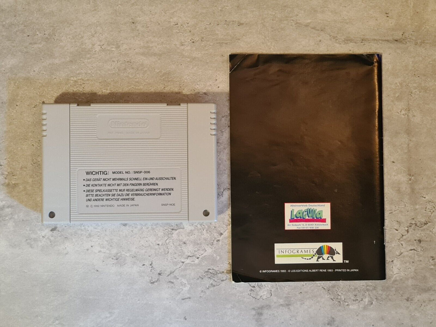 SNES Super Nintendo Asterix mit OVP und Anleitung NOE - T-Retro-Games