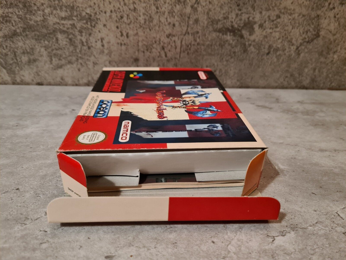 SNES Super Nintendo WeaponLord mit OVP und Anleitung FAH - T-Retro-Games