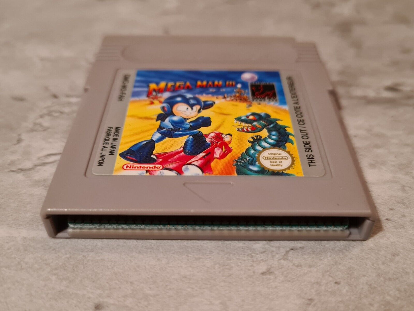 Nintendo Game Boy Classic Spiel Mega Man III Modul FAH - T-Retro-Games