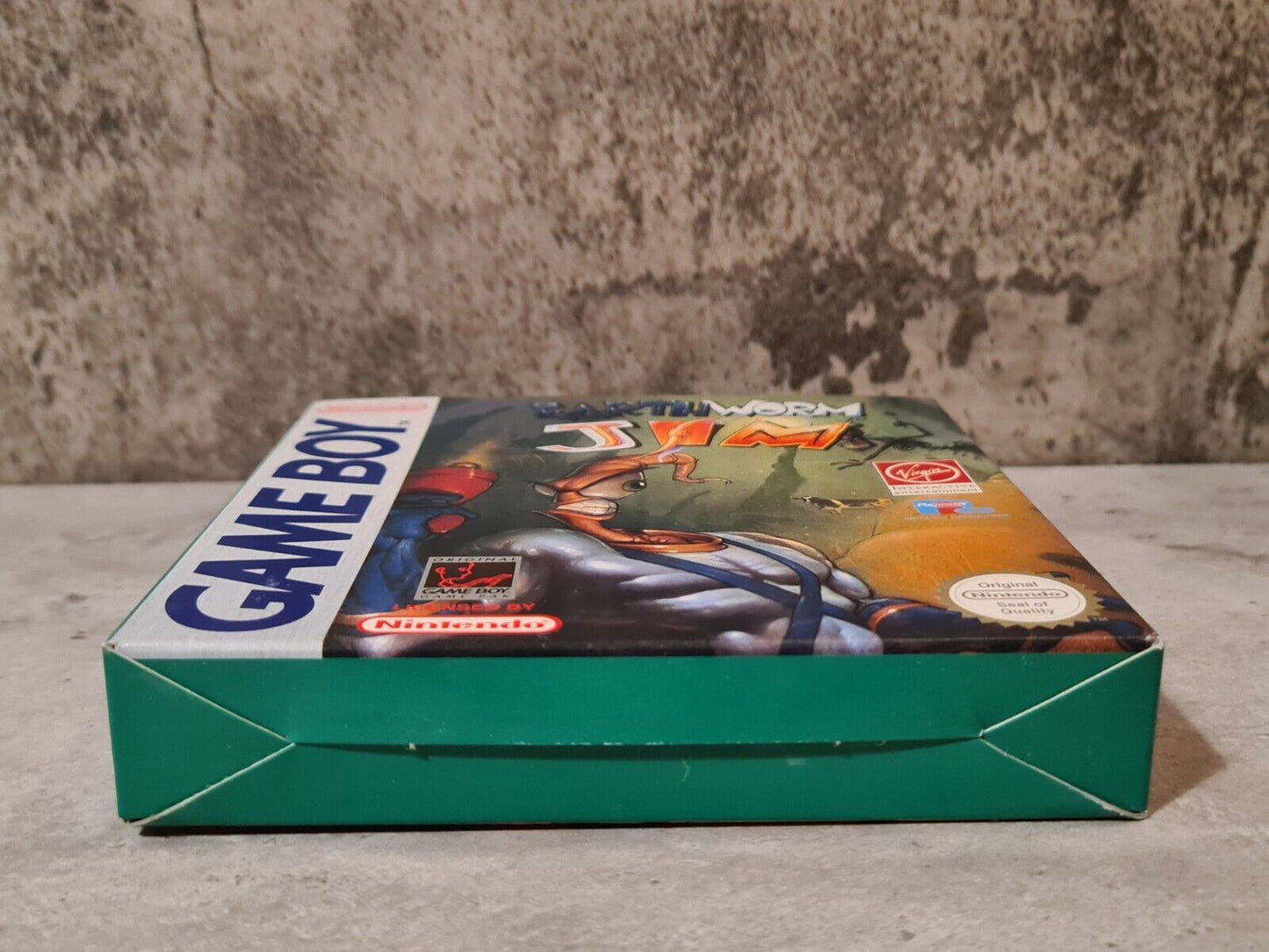 Nintendo Game Boy Classic Spiel Earthworm Jim EUR New Old Stock Unbenutzt - T-Retro-Games