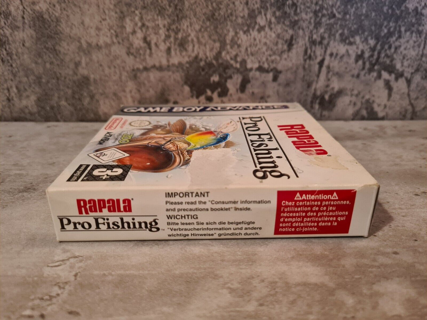 Nintendo Gameboy Advance Rapala Pro Fishing mit OVP und Anleitung EUR - T-Retro-Games