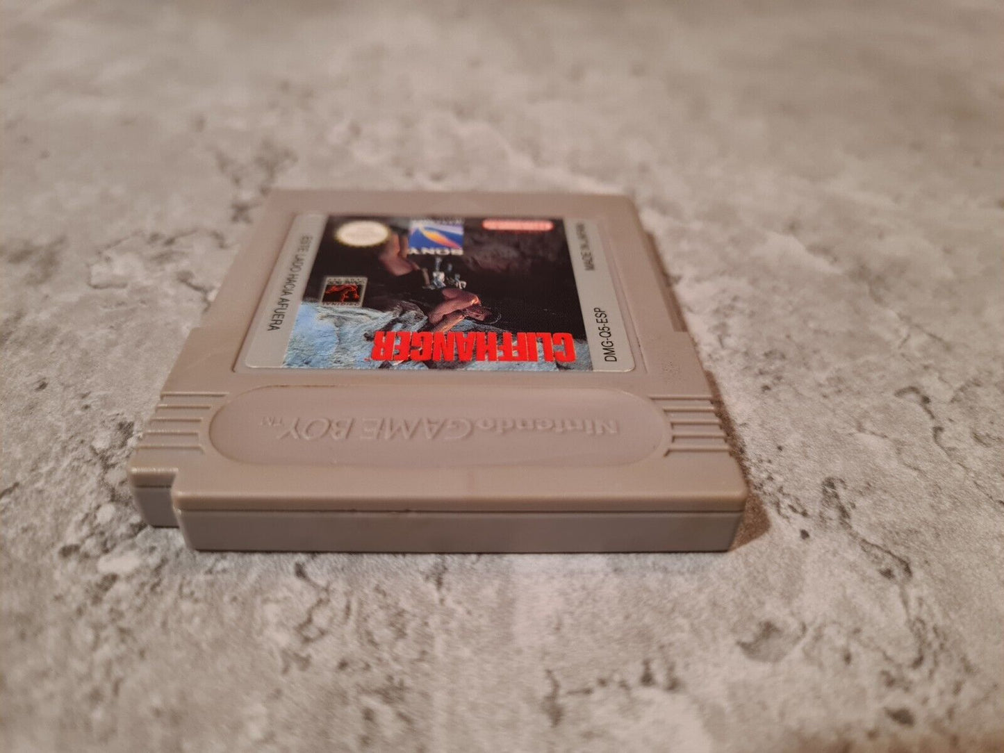 Nintendo Gameboy Classic Spiel Cliffhanger Modul ESP - T-Retro-Games
