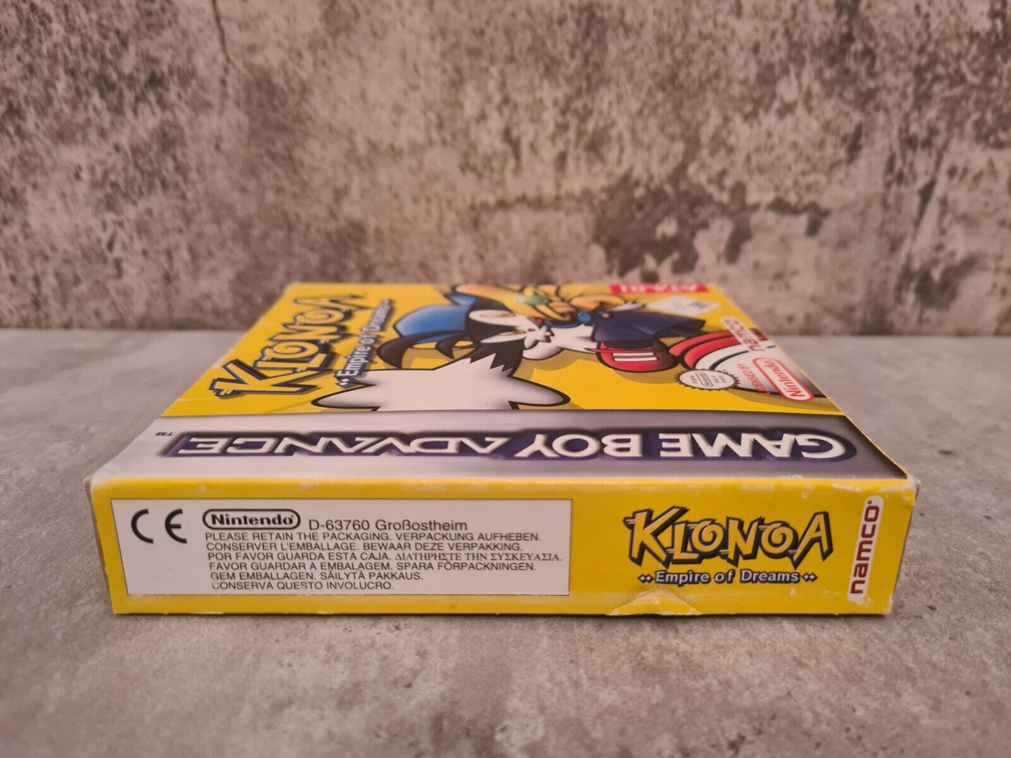 Nintendo Gameboy Advance Klonoa Empire of Dreams mit OVP und Anleitung NOE - T-Retro-Games