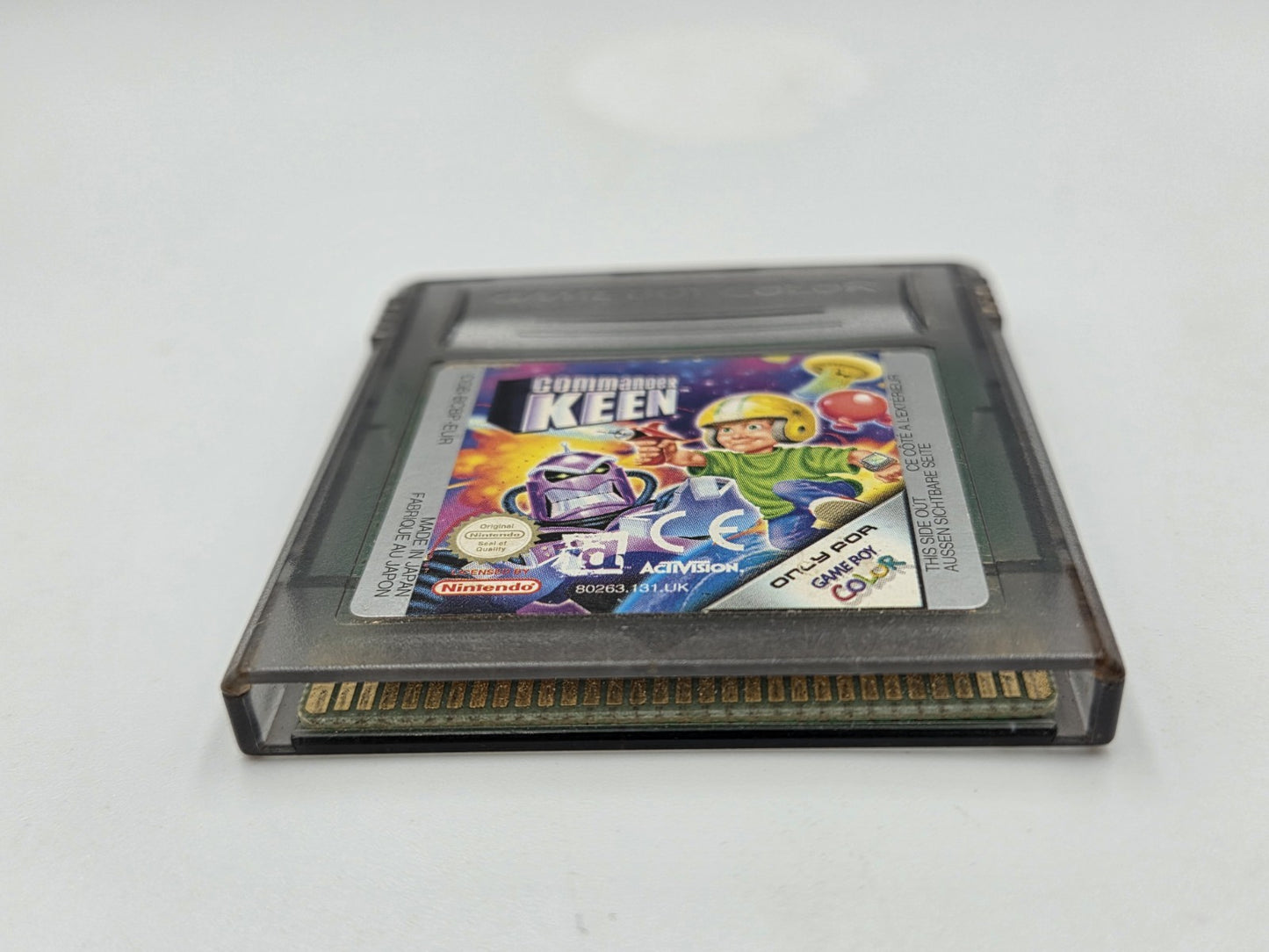 Nintendo Game Boy Color Spiel Commander Keen EUR Modul