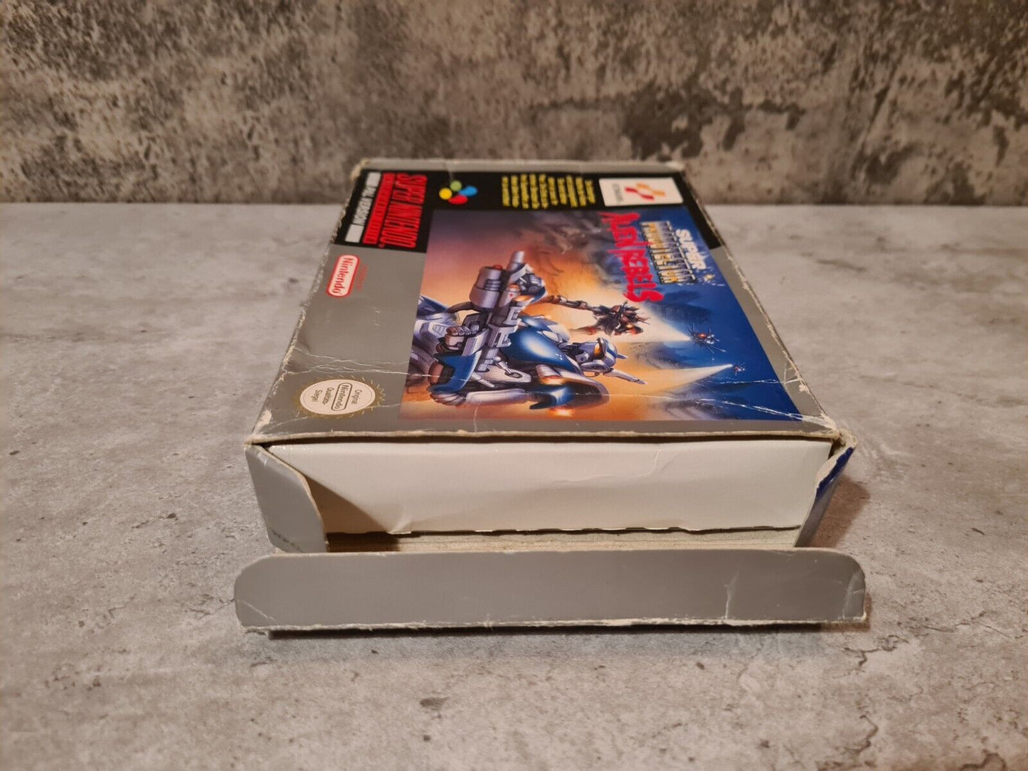 SNES Super Nintendo Super Probotector Alien Rebels mit OVP und Anleitung NOE - T-Retro-Games