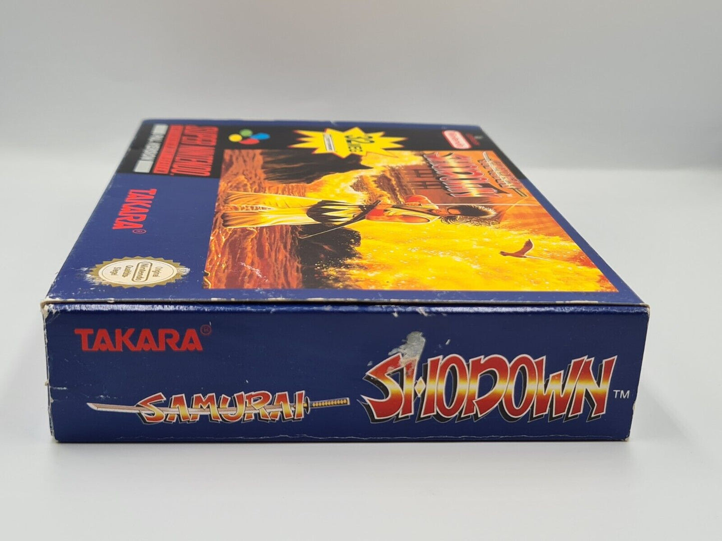 SNES Super Nintendo Samurai Shodown mit OVP und Anleitung NOE - T-Retro-Games