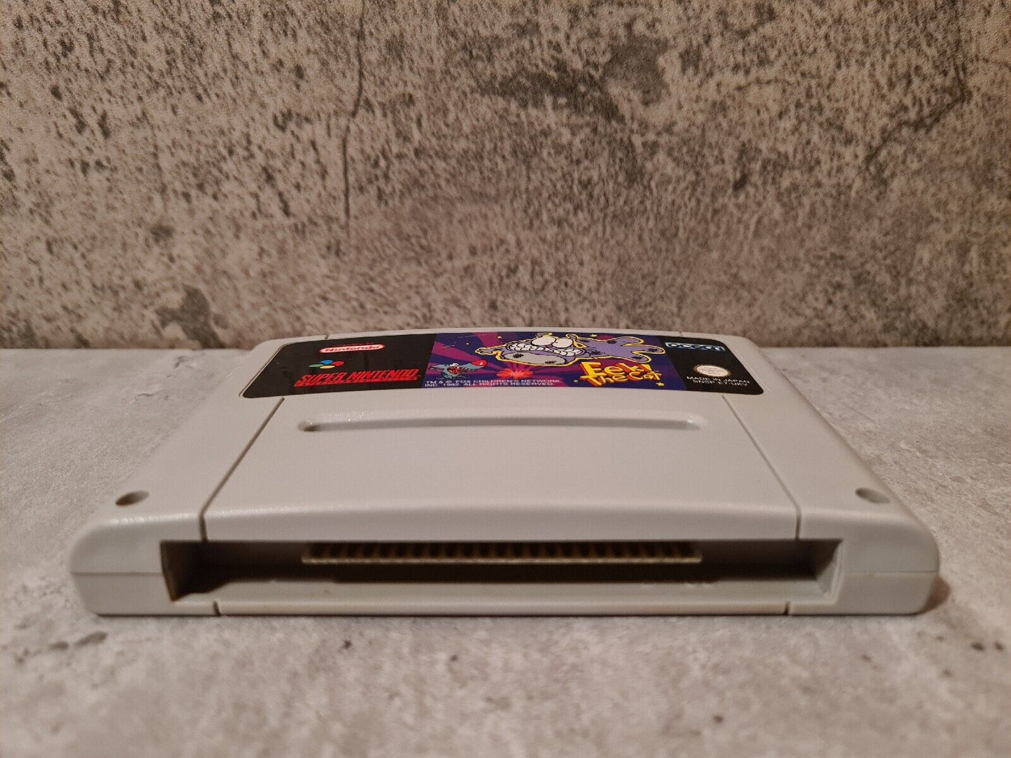 SNES Super Nintendo Eek! The Cat UKV Modul - T-Retro-Games