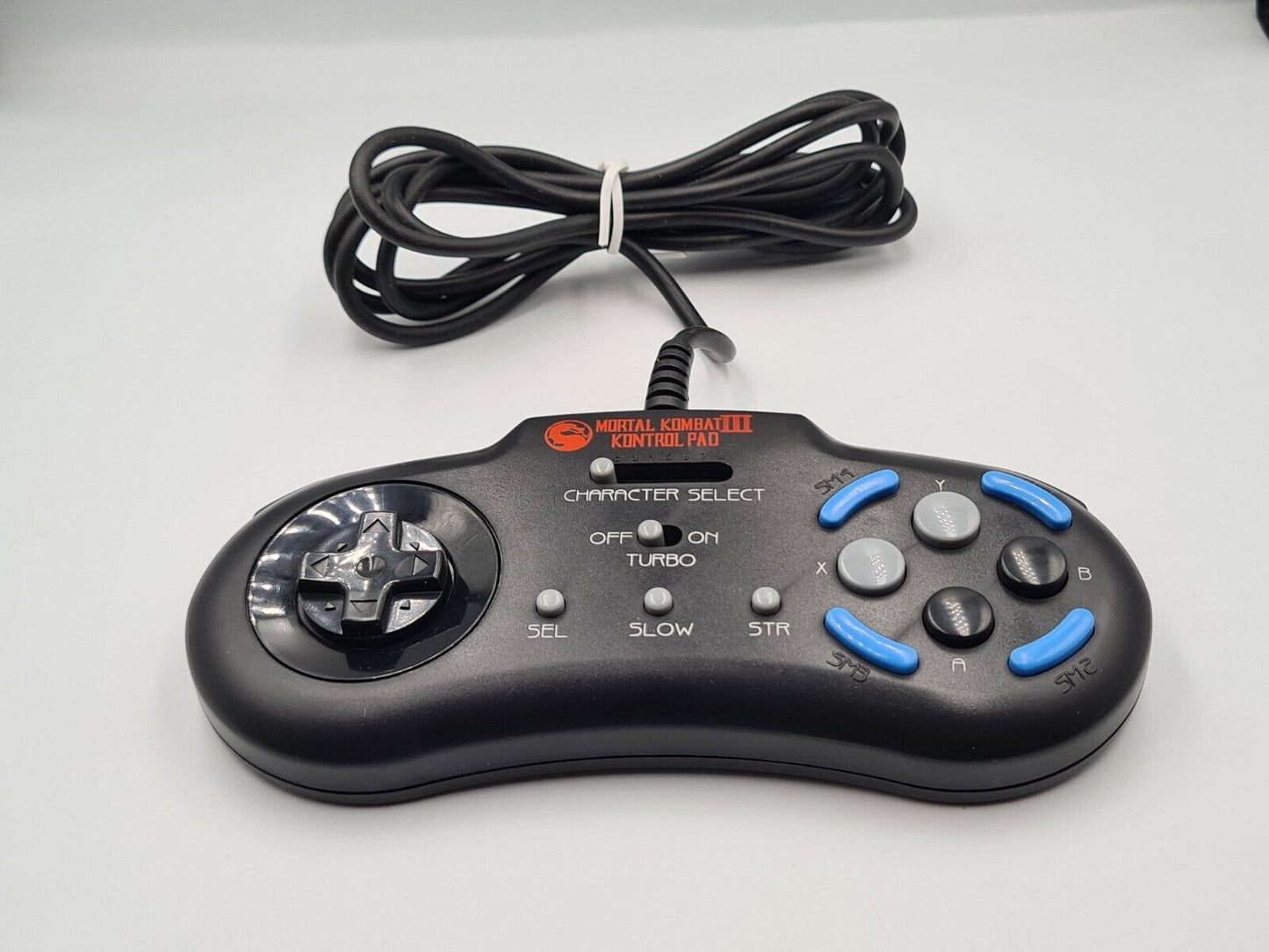 Sega Genesis Mortal Kombat 3 Kontrol Pad Version 1 Controller Joystick OVP - T-Retro-Games