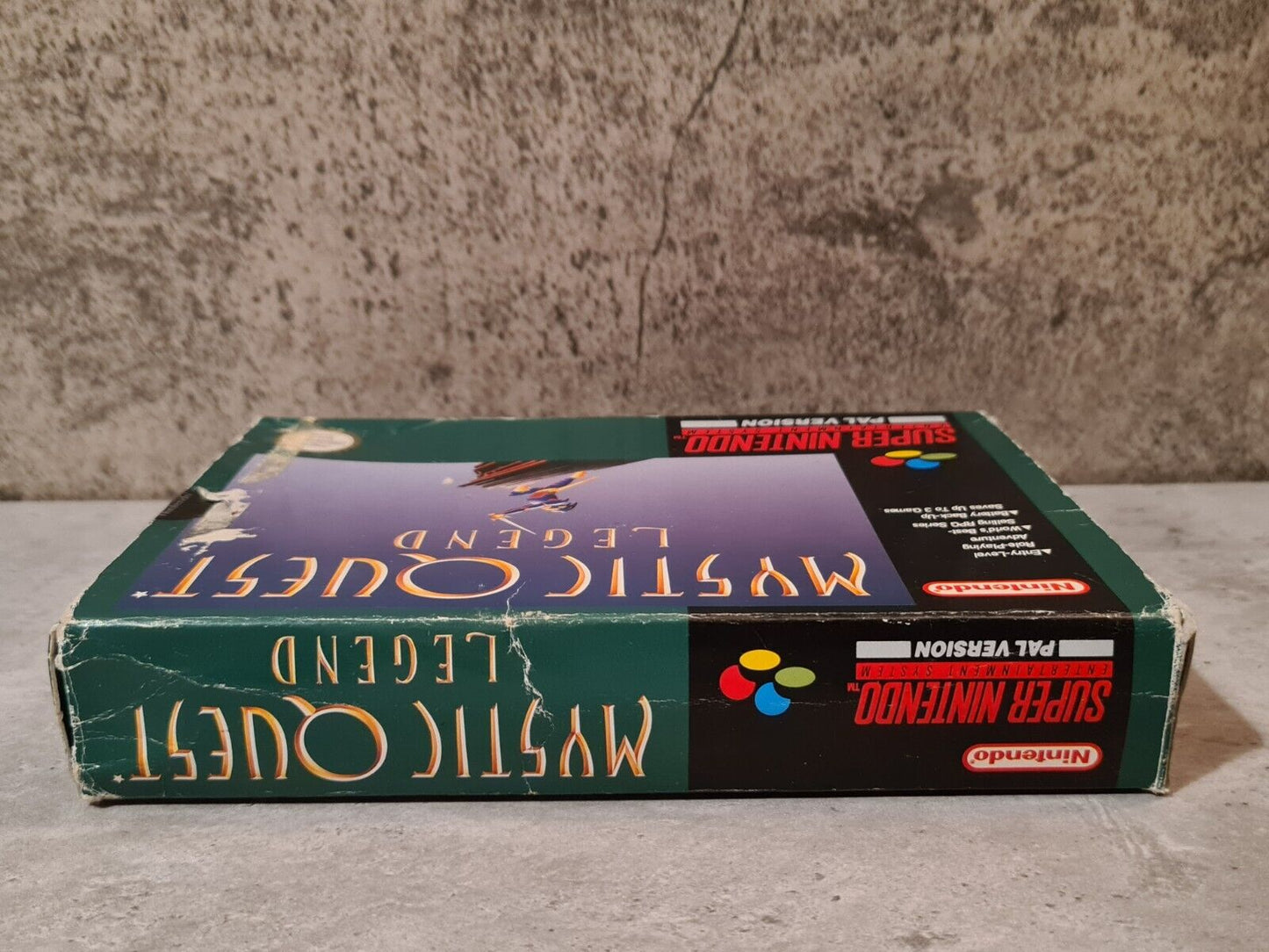 SNES Super Nintendo Mystic Quest Legend mit OVP und Anleitung UKV - T-Retro-Games