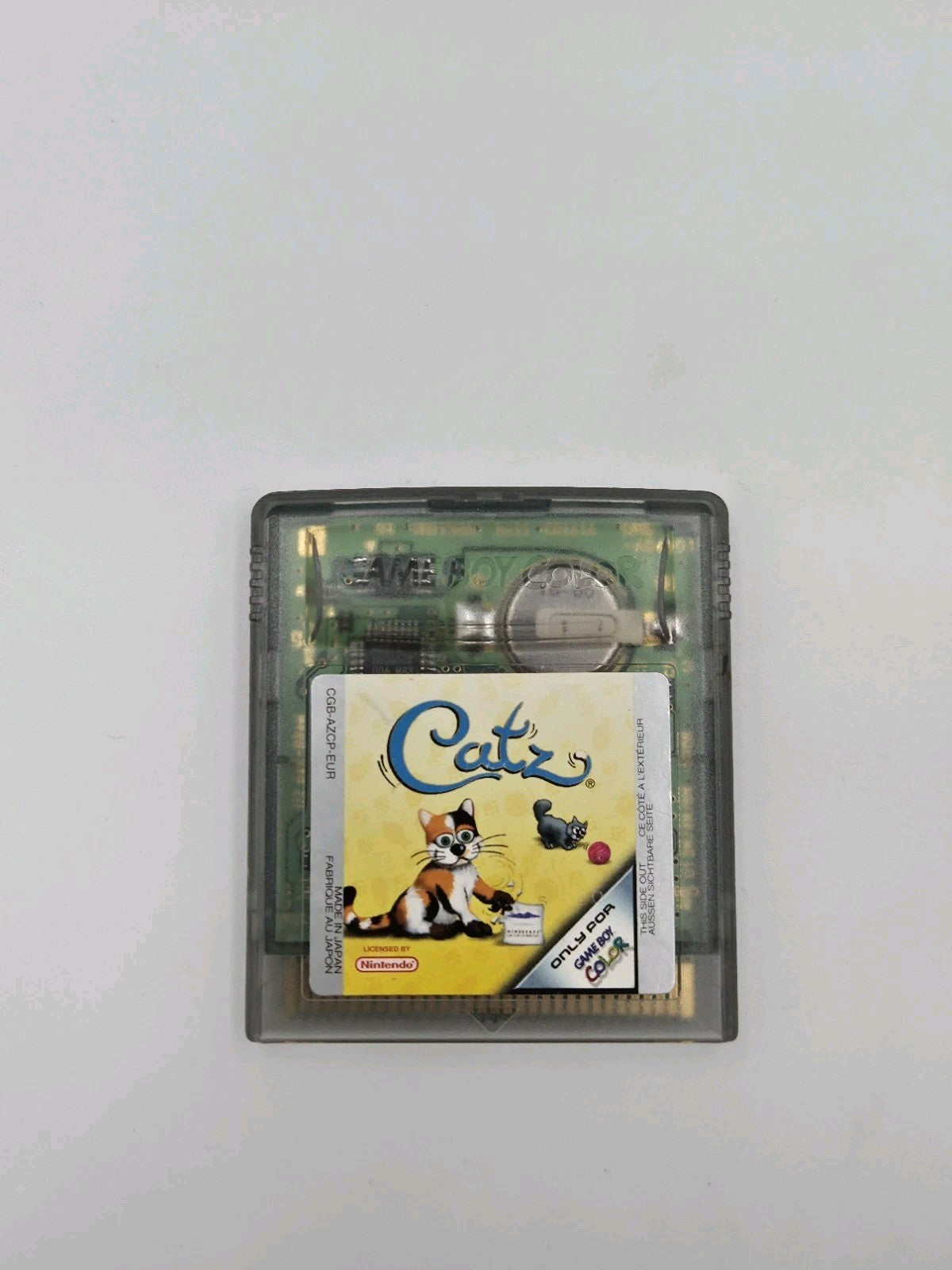 Nintendo Game Boy Color Catz mit OVP und Anleitung EUR