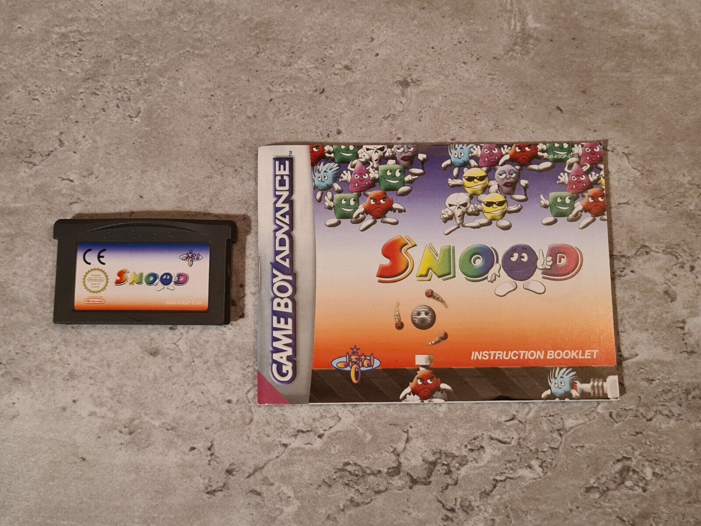 Nintendo Game Boy Advance Snood mit OVP und Anleitung NOE - T-Retro-Games