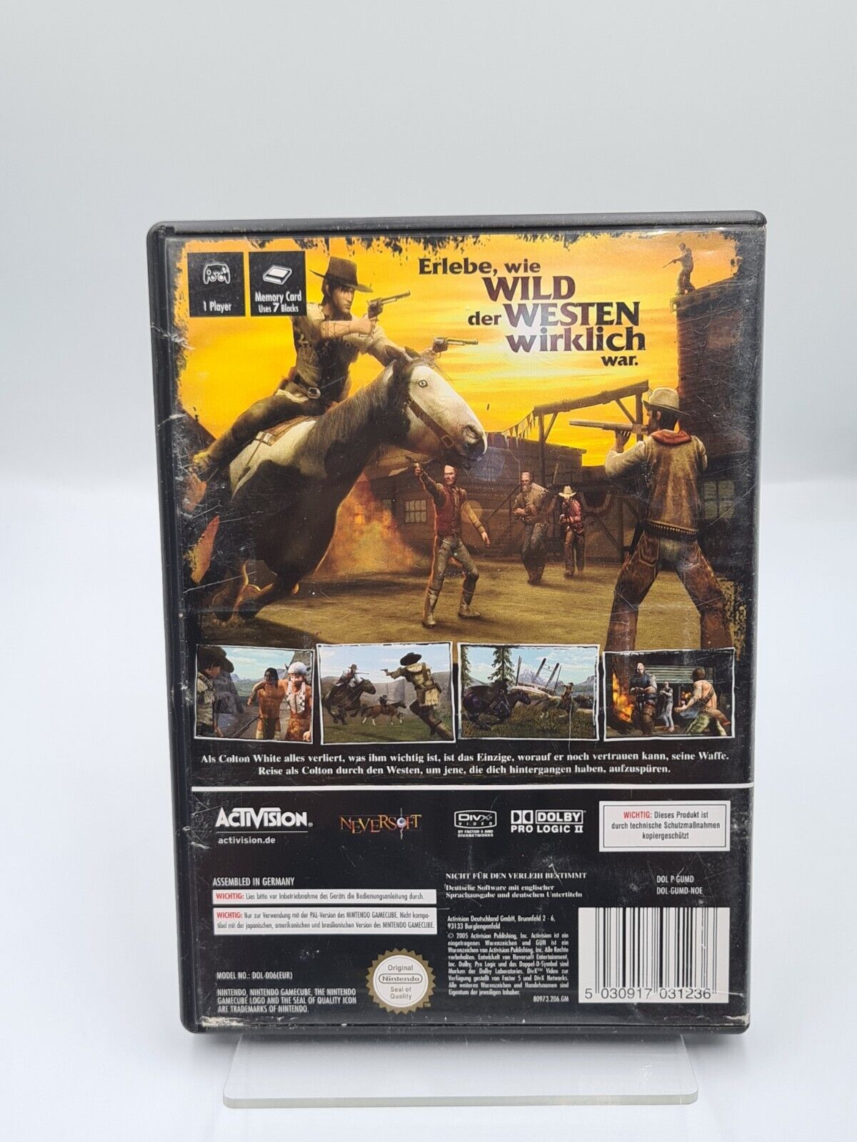 Nintendo GameCube Gun mit OVP NOE - T-Retro-Games