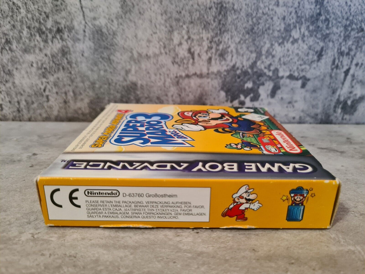 Nintendo Gameboy Advance Super Mario Bros. 3 mit OVP und Anleitung EUR - T-Retro-Games