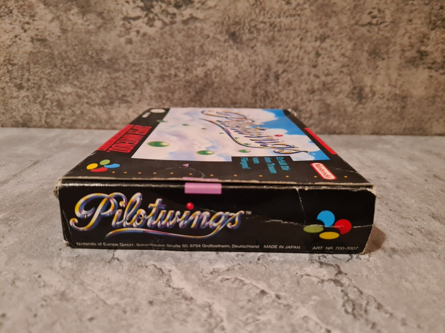 SNES Super Nintendo Pilotwings mit OVP und Anleitung NOE - T-Retro-Games