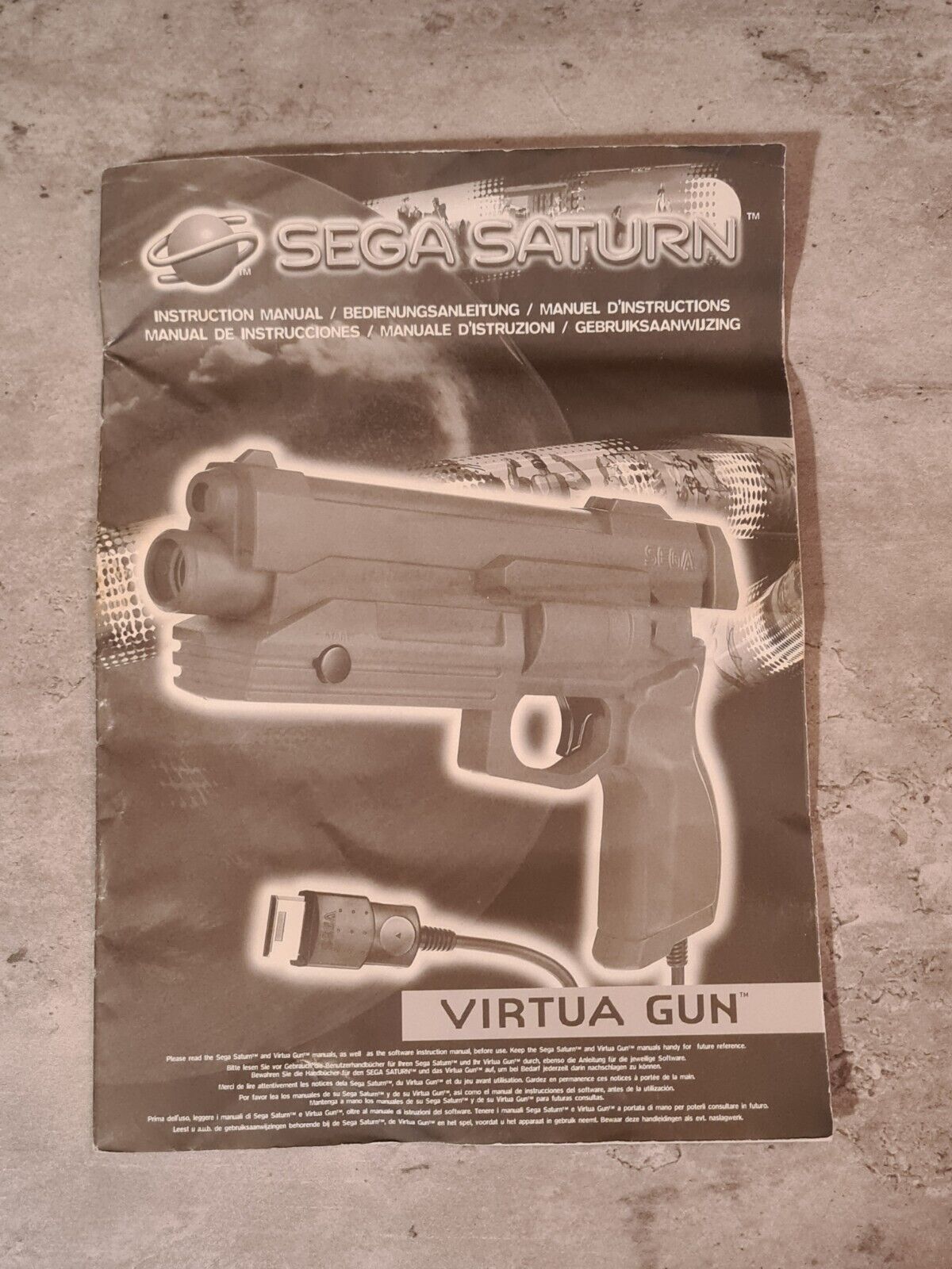Sega Saturn Virtua Gun & Virtua Cop mit OVP und Anleitung PAL