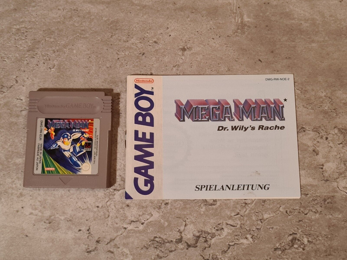 Nintendo Game Boy Mega Man Dr. Wily's Rache mit OVP und Anleitung NOE - T-Retro-Games