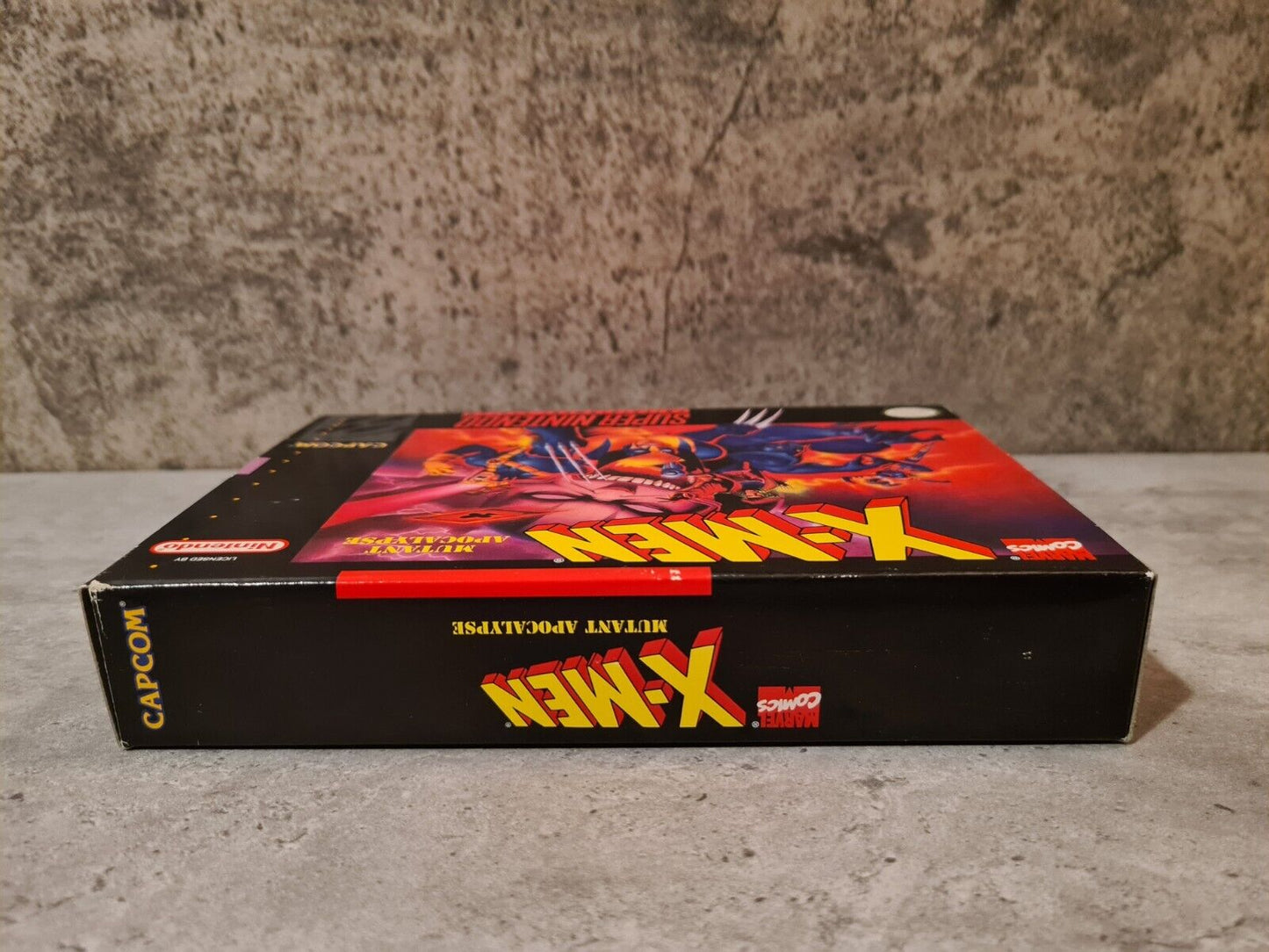 SNES Super Nintendo X-Men Mutant Apocalypse mit OVP und Anleitung NTSC-USA - T-Retro-Games