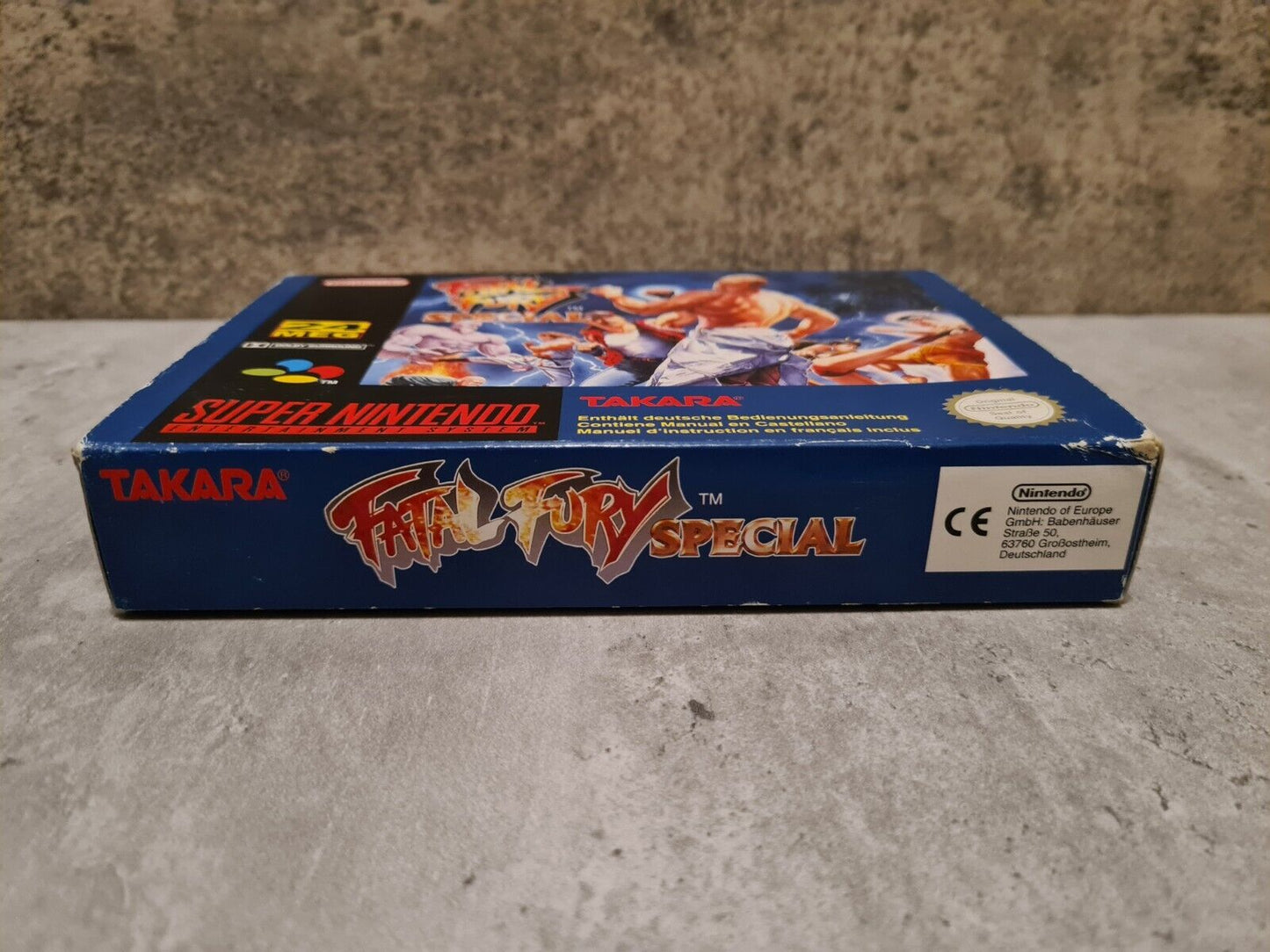 SNES Super Nintendo Fatal Fury Special mit OVP und Anleitung EUR - T-Retro-Games